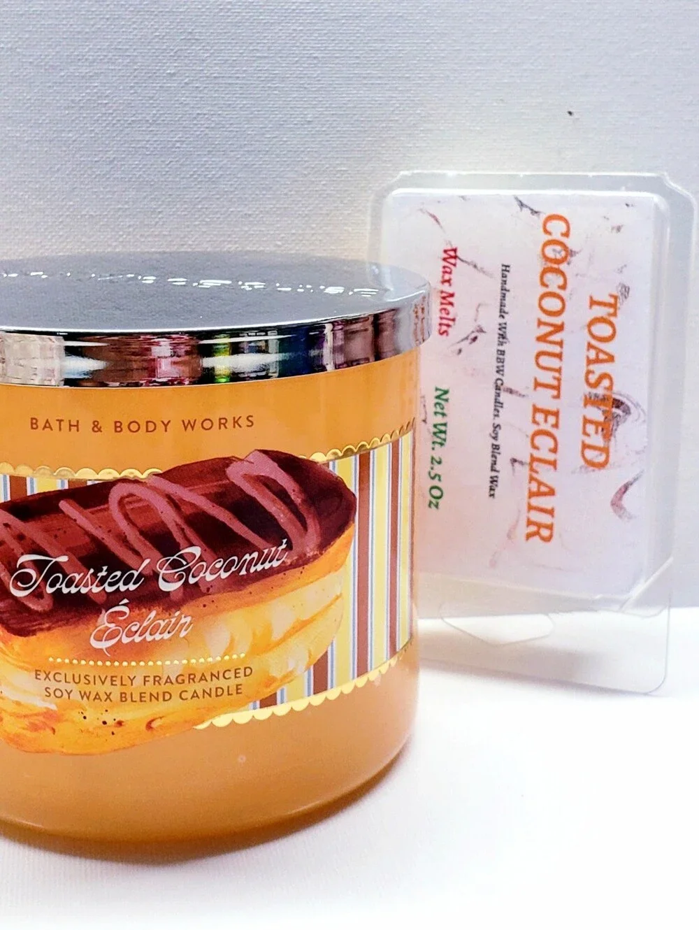 TOASTED COCONUT ECLAIR -Bath & Body Works Candle Wax Melts- $8 per pack